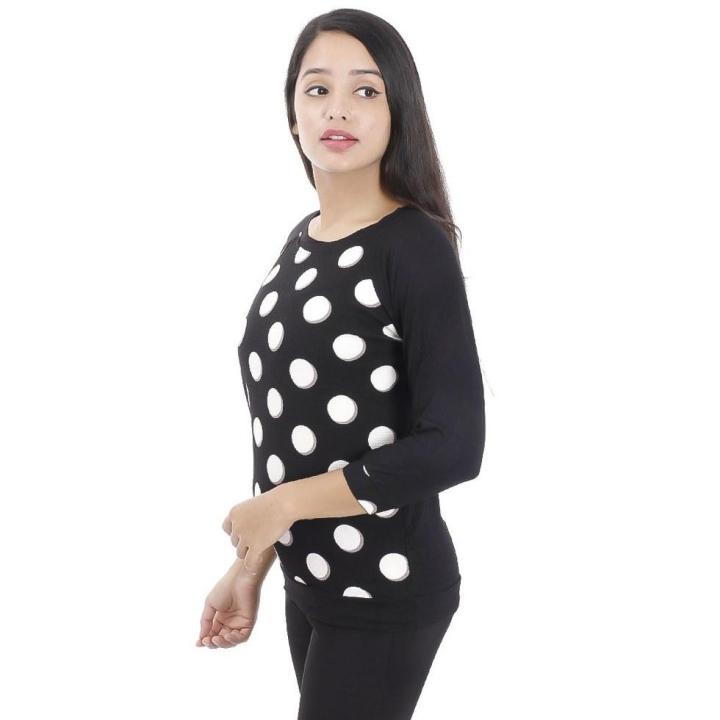 Attire%20Nepal%20Big%20Polka%20Dots%20Printed%20Top%20For%20Women%20(QT-52)%20-%20Image%205