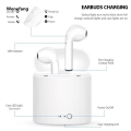 Wenefang 【New Innovation】I7 Mini Wireless Bluetooth Earphone 5.0 Stereo Earbuds Headset Sports Headphones With Charging Box For Smart Phone. 
