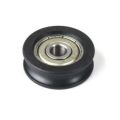 5pcs Smooth 5x20x7mm Nylon Pulley Chrome Steel Double Metal Shielded U Groove Ball Bearing Z1 Noise Level U625ZZ Bearings Micro Motor. 