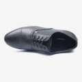 Black Leather Design Shoes Lace School Shoes For Boys - Fashion | Shoes For Boys | School Shoes | Leather Shoes |. 