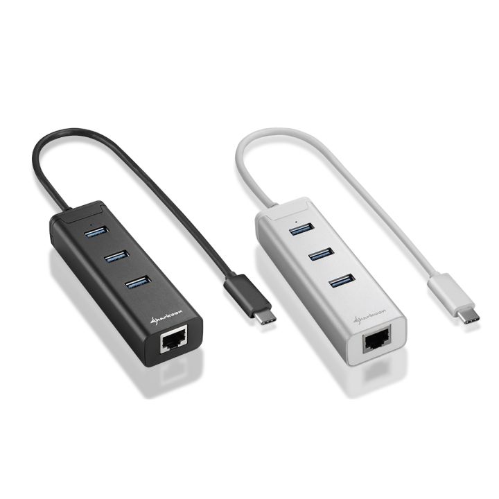 Nexgen 3 in 1 Type C Hub + Ethernet