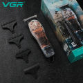 VGR Hair Trimmer Professional Hair Clipper Electric Hair Cutting Machine Cordless Beard Trimmer Mini Rechargeable Portable V-953. 