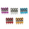 NAMUNY 4Pcs Adjustable All Metal Shock Absorbers Damper for 144001 124019 124018 RC Car Upgrade Parts Accessories,1. 