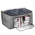 3 torage woven fabric large capacity torage bag with glass panels. 