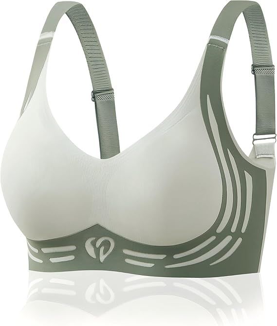 Wireless Push up Bra , Lushfitting Powerful Push-Up Seamless Bra , Padded Bra  Full Back Coverage