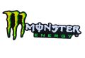 Monster Energy 25*10cm Sticker For Bike, Scooter And Helmate. 