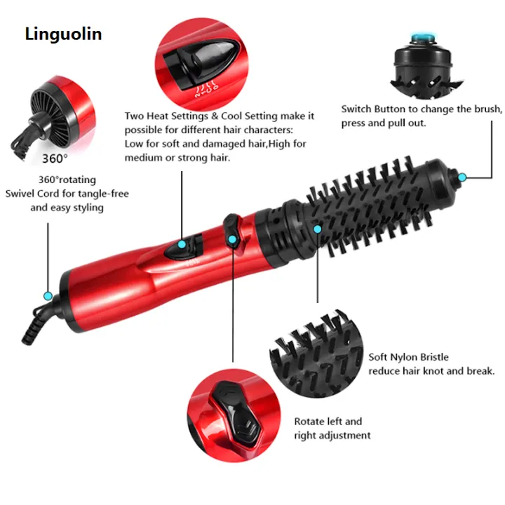 Linguolin%202%20Replaceable%20Head%20360%20Rotating%20AirFlow%20Hot%20Air%20Brush%20Hair%20Straightener%20Curler%20Iron%20Volumizer%20Blowers%20Electric%20Hair%20Dryer%20Comb%20-%20Image%204