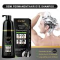 Dexe Black Hair Shampoo 400 ML - Natural Herbal Formula - Long-Lasting Fast Acting Dye - Easy & Safe to Use. 