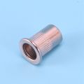 80 Pcs 304 Stainless Steel Rivet Nut Rivnut Insert Nutsert M6X15mm. 
