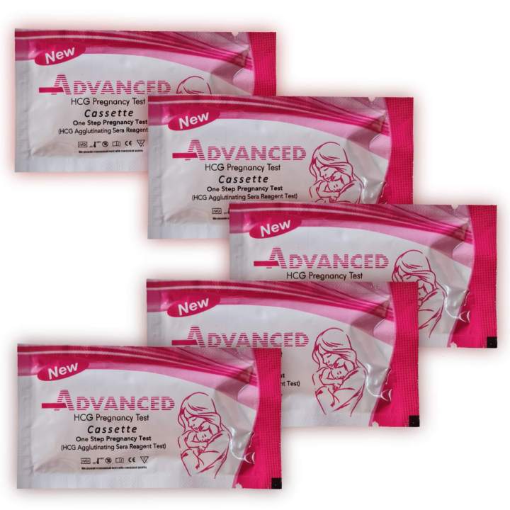 Pregnancy Test Kit By Advanced - Pack Of Five