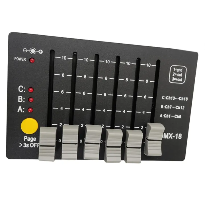 1 PCS Mini Dmx Controller Equipment DMX512 Console With Battery DJ Show ...