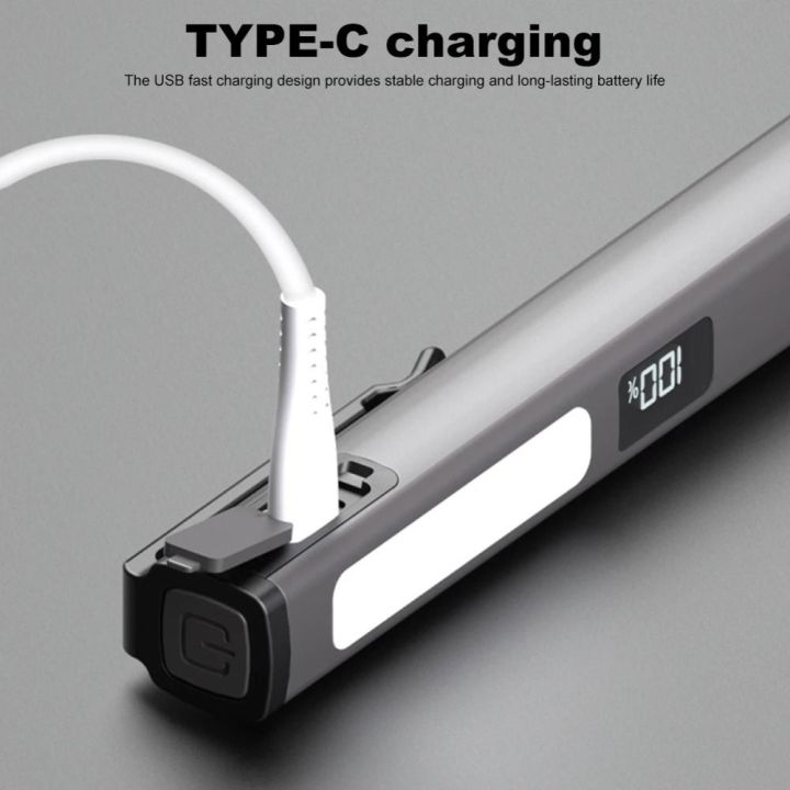 New%20LED+SMD%20Pen%20Light%20Pen%20Clip%20400mAh%20Flashlight%20Waterproof%20120LM%20Work%20Inspection%20Flashlight%20Nursing%20-%20Image%205
