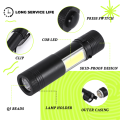 Kqueebee New Mini Portable Aluminum Q5 LED Flashlight XPE&COB Work Light lanterna Powerful Pen Torch Lamp 4 Modes Use 14500 or AA. 
