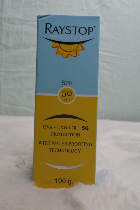 Ray stop sun screen lotion spf 50 +++ | Daraz.com.np