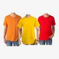 Plain Cotton T-Shirt 3 Pcs Combo set For Men. 