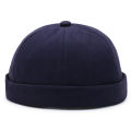 Vintage Dome hat mens cotton beanies for men Docker sailor crimping brimless skull caps casual hip hop elastic cap. 