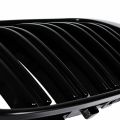 FORIDE 2X Gloss Black Front Kidney Grill Grille for E92 E93 3-Series 328I 335I Coupe 2011-2013. 