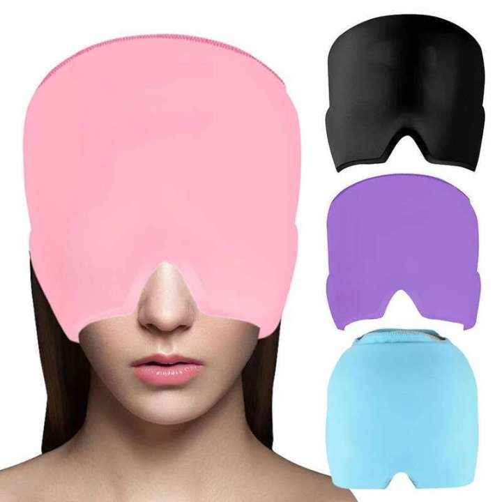 Migraine%20Hat%20Hot%20and%20Cold%20Compress%20Gel%20Ice%20Mask%20Relief%20Stretchable%20Physical%20Therapy%20Care%20Headgear%20for%20Men%20Women%20-%20Image%202