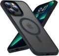 iPhone 13 Pro Max Clear Case with MagSafe Magnetic- Black, Navy Blue, White. 
