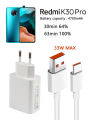 33W Turbo Fast Charger EU 6A Type C Cable For Xiaomi Redmi Note 9 10 10S 10X 11 11S 11T K30 K40 K30S Pro Max Ultra 5G. 