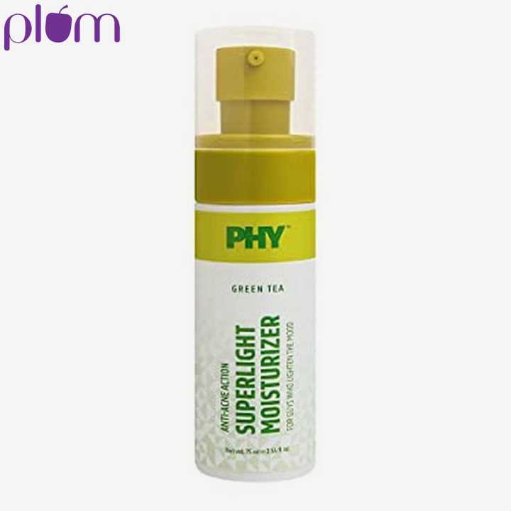 Plum Goodness Phy Green Tea Anti-Acne Action Superlight Moisturizer 75Ml