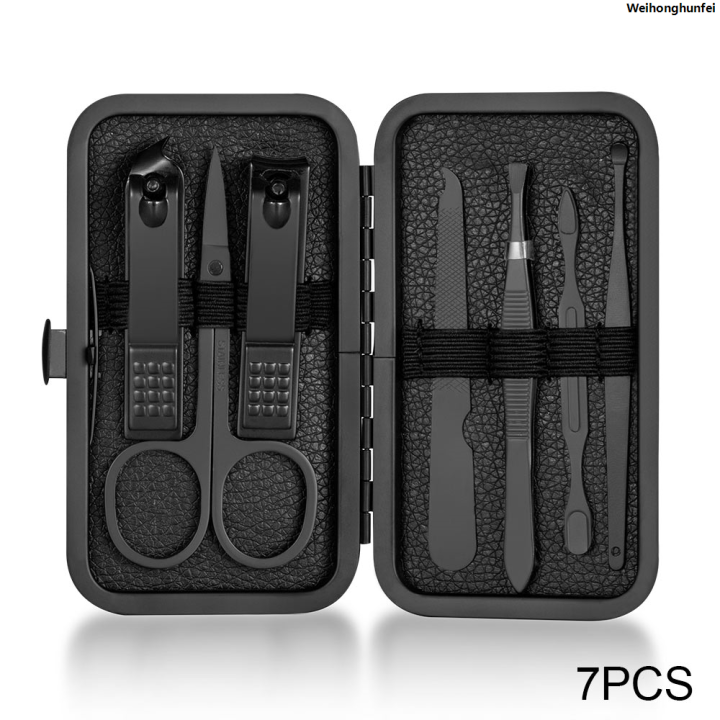 WeihonghunfeiSales%20promotion%20%E3%80%90New%20arrival%E3%80%917/10/16/18%20pcs%20Manicure%20Cutters%20Nail%20Clipper%20Set%20Household%20Stainless%20Steel%20Ear%20Spoon%20Nail%20Clippers%20Pedicure%20Nail%20Scissors%20Tool%20-%20Image%209