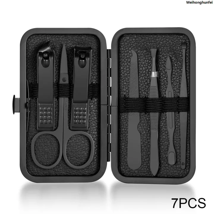 WeihonghunfeiSales%20promotion%20%E3%80%90New%20arrival%E3%80%917/10/16/18%20pcs%20Manicure%20Cutters%20Nail%20Clipper%20Set%20Household%20Stainless%20Steel%20Ear%20Spoon%20Nail%20Clippers%20Pedicure%20Nail%20Scissors%20Tool%20-%20Image%209