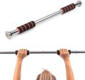 Door Pull Up Bar, Wide Grip, Foam Chin-Up, Heavy Duty Metal, Home Fitness Door Exercise Bar. 