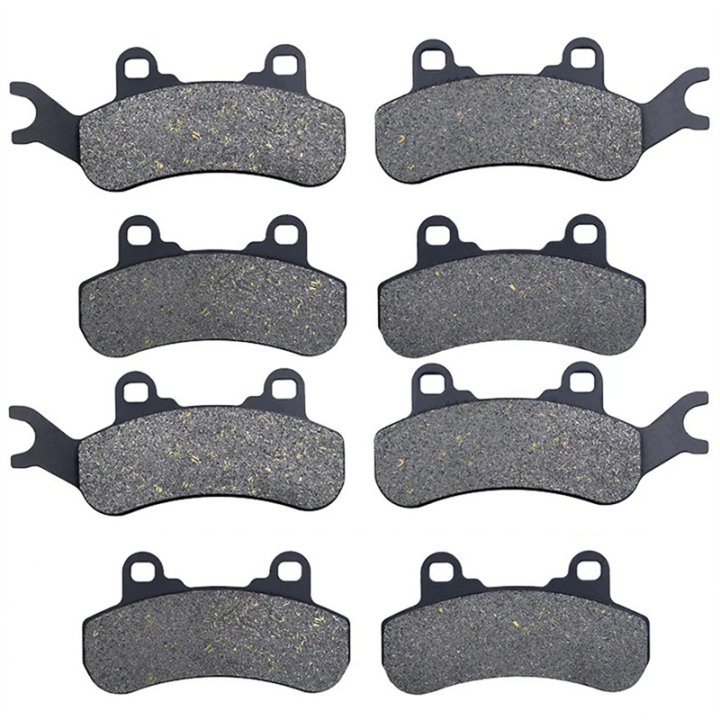 8pcs Motorcycle Front Rear Brake Pads Set 715900380 715900379 for X3/MAX/Sport/Trail 2017-2024 715900386