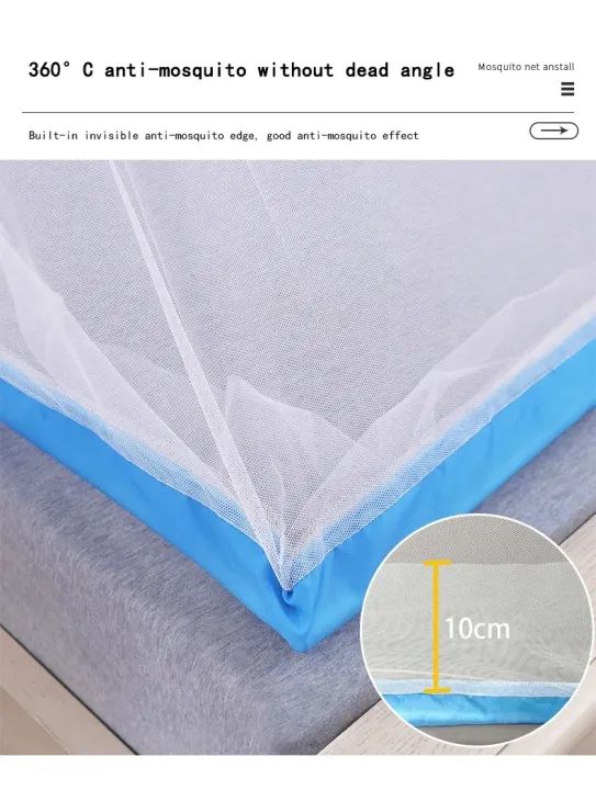 Foldable%20Mosquito%20Nets%20-%20160cm%20x%20200cm%20-%20Portable%20and%20Easy%20to%20Install%20-%20Automatic%20Pop-Up%20Bed%20Canopy%20Tent%20-%20Anti-Insect%20Protection%20-%20Image%202