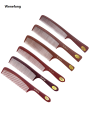 Wenefang Professional Barber Shop Hair Cutting Comb Flat Head Cut Comb Sales promotion Anti-static Hair Styling Brush Massager Detangling Combs. 