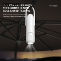 DISCHEN Fashion Mini Fan Portable Rechargeable Electric Air Cooling Fan 3 Speeds Small Pocket Fan with Power Bank Flashlight for Travel Outdoor. 