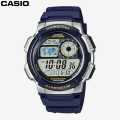 Casio Blue Digital Watch For Men -AE-1000W-2AVDF. 