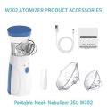 Portable Ultrasonic Rechargeable Mesh Nebulizer Machine Cool Mist Inhaler for Children and Adults( battery not included). 