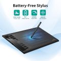 XP-PEN Star 03 V2 Graphic Tablet (10 x 6.67 Inch | 8192 Pressure Level | 8 Keys | Pen | Support Android, Windows & MAC OS). 