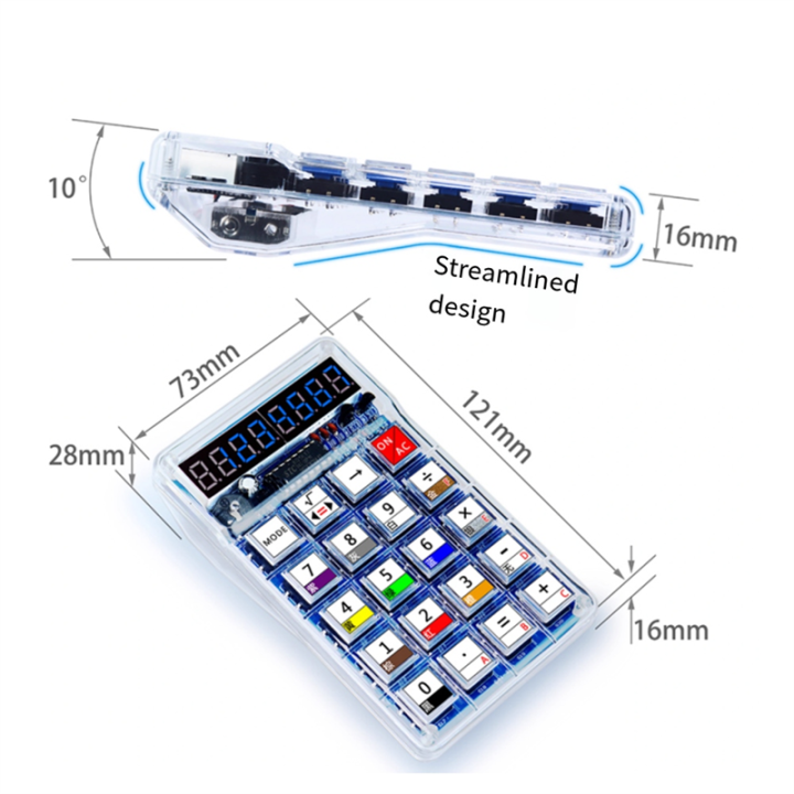 DIY%20Electronic%20Calculator%20Projects:%20LED%20Digital%20Tube,%2051%20Microcontroller%20Controlled%20with%20Resistance%20Conversion%20Kit%20-%20Image%202