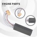 ARELENE Carbon brush charcoal (1 pair) 6 x 8 x 24 mm electric motor. 
