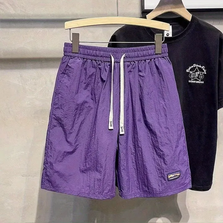 Hiking%20pants,%20American%20vintage%20over%20the%20knee%20sports%20shorts,%20men's%20and%20women's%20summer%20small,%20many%20pamine%20couples,%20wide-leg%20slacks%20-%20Image%207