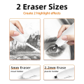 Electric Eraser for Drawing Rechargeable Electric Eraser Kit for Sketch Pencil, Crafts for Drawing Pencils, Crafts, Arts White. 