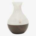 White/Brown Ultrasonic Aroma Humidifier With Color Chainging Led. 
