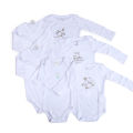 Livingtex Full Sleeve Baby Romper (0-36M)- Set Of 3. 