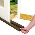 NepLiving Door Stop Twin Door Draft Dodger Guard Stopper Energy Saving Protector Doorstop Home Decoration (Color : Brown). 