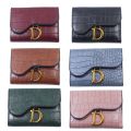 Women Short Wallet Small Fashion Luxury Brand Leather Purse Ladies Card Bag For Women Clutch Female Purse Money Clip Wallet 2022. 