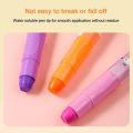 Cute Quick Dry 12 Color Drawing Pens Washable Water-Soluble Twistable Coloring Sticks Non-dirty Hand Painting Doodle Markers. 