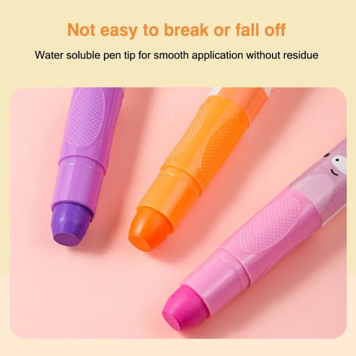 Cute%20Quick%20Dry%2012%20Color%20Drawing%20Pens%20Washable%20Water-Soluble%20Twistable%20Coloring%20Sticks%20Non-dirty%20Hand%20Painting%20Doodle%20Markers%20-%20Image%208