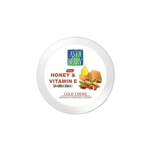 Astaberry Honey and Vitamin E Cold Cream, 100ML