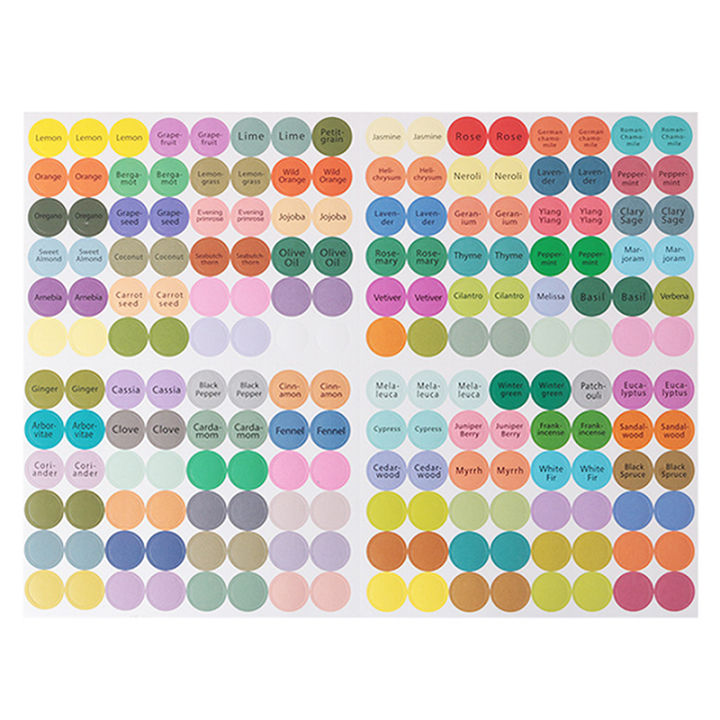 1Set%20192%20Pcs%20Pre-Printed%20Essential%20Oil%20Bottles%20Cap%20Lid%20Labels%20Round%20Circle%20Stickers%20Colorful%20For%20ALL%20%20Young%20Living%20Oils%20Gener%20-%20Image%203