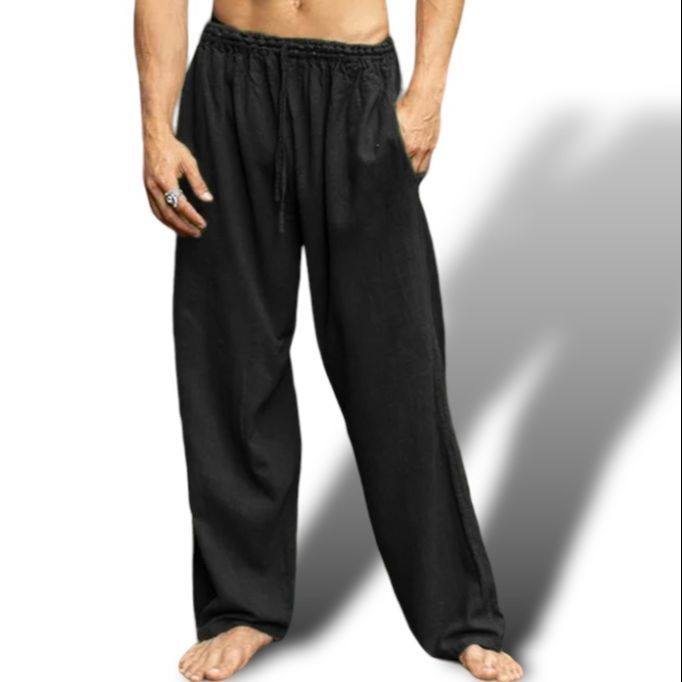 Mens%20Cotton%20Linen%20Drawstring%20Pants%20Elastic%20Waist%20Casual%20Jogger%20-%20Image%209