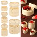 Natural Handmade Wide Application Dumpling Steamers Vegetable Snack Bamboo Steamer Souvenir Basket. 