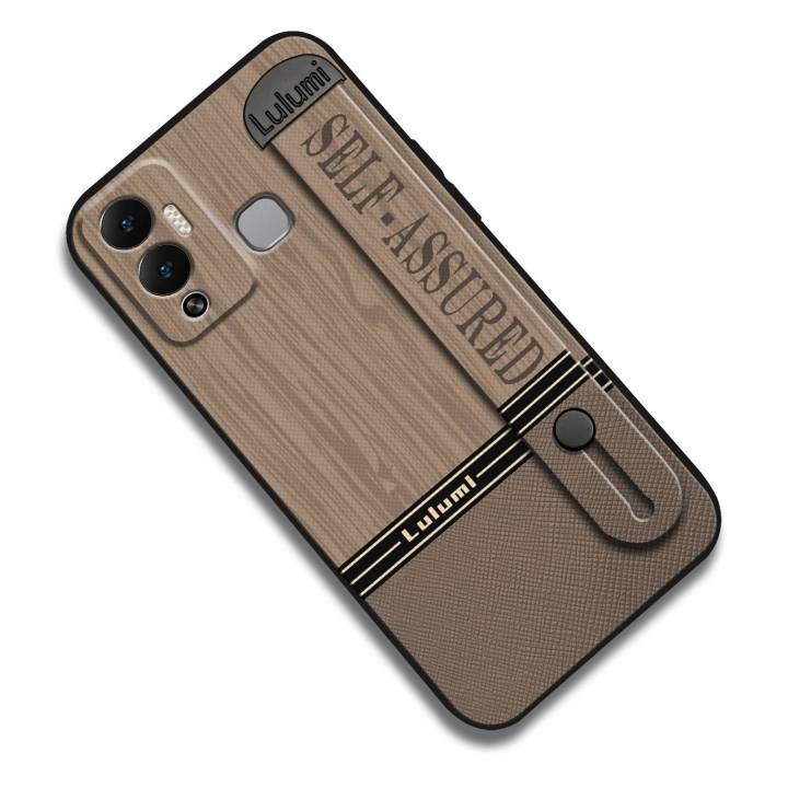 Back%20Cover%20Geometry%20Phone%20Case%20For%20infinix%20Hot12%20Play/NFC/X6816C%20Personality%20Masculine%20Kickstand%20Silicone%20Wrist%20Strap%20-%20Image%206
